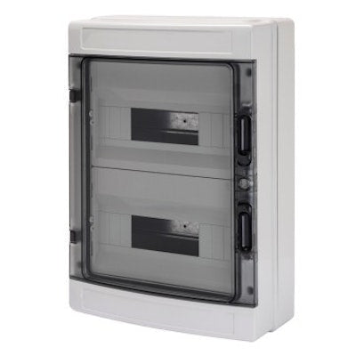 MODUULIKOTELO PINTA PC GW40104BS 24 (12X2)M IP65 | 3466615 | 8011564896574 | GEWISS | Kotikauppa