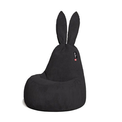 Säkkituoli Qubo™ Mommy Rabbit Onyx FEEL FIT - Kotikauppa