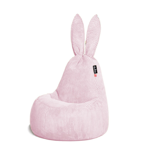 Säkkituoli Qubo™ Mommy Rabbit Bubblegum FEEL FIT - Kotikauppa