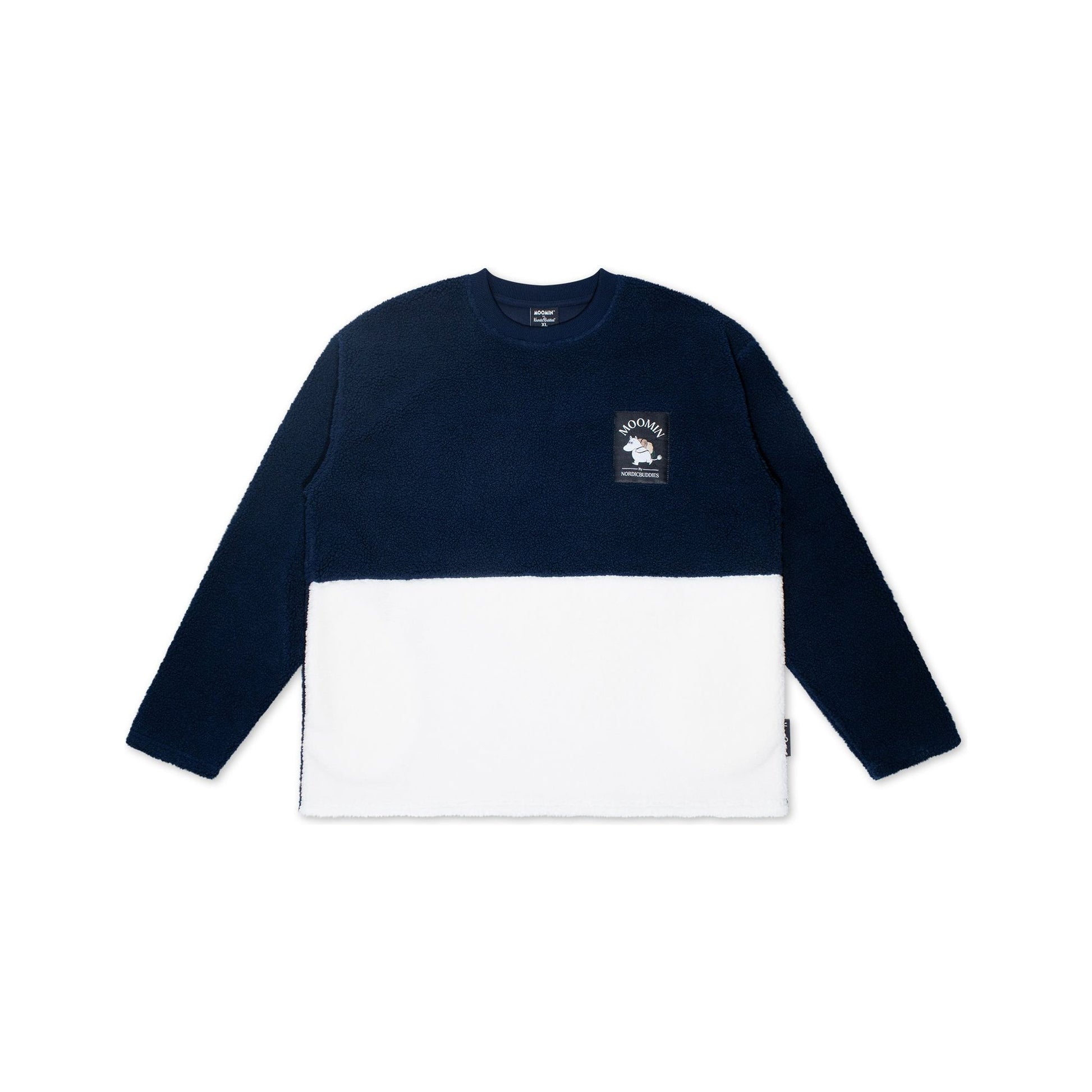 Moomintroll Adventure Fleece - Navy/White