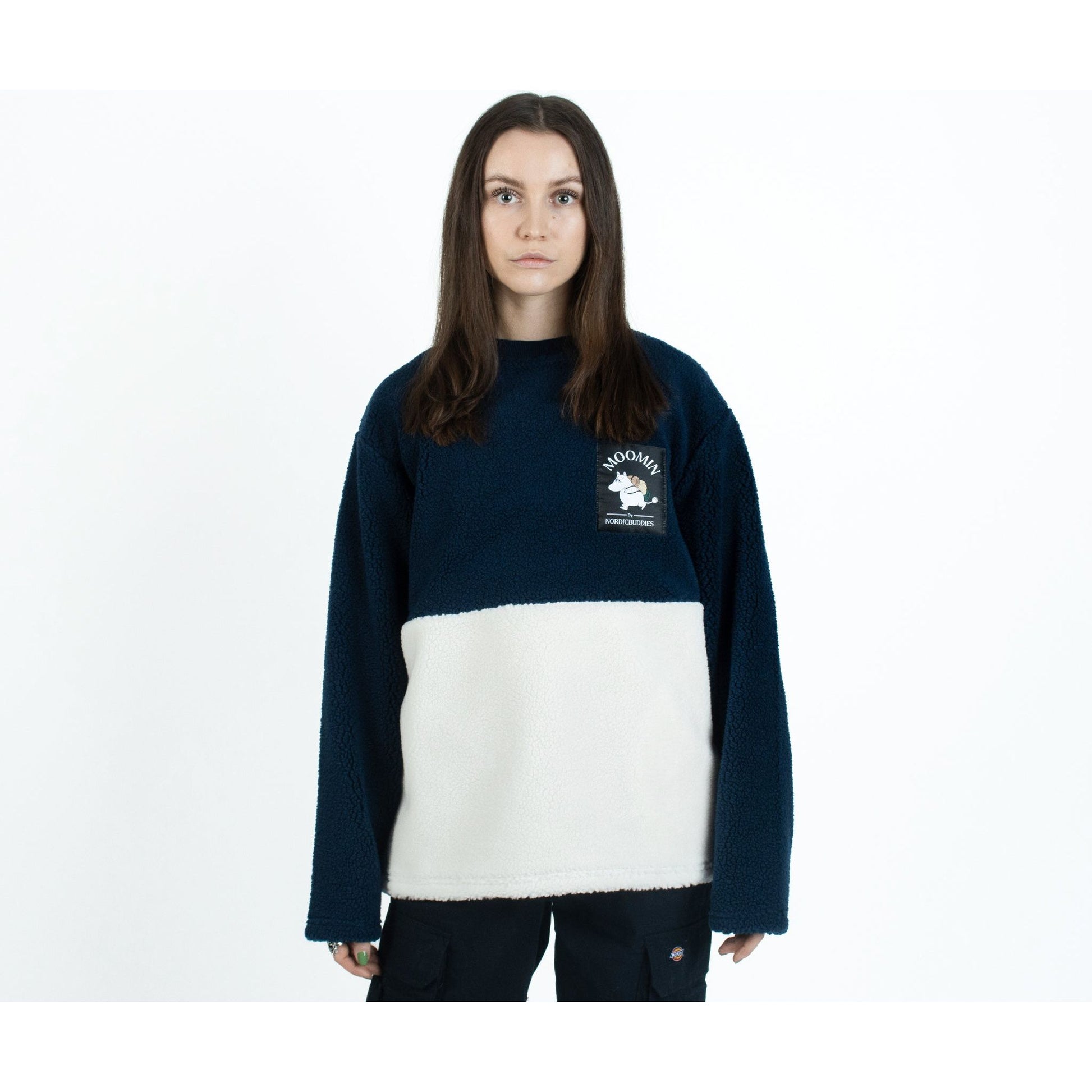 Moomintroll Adventure Fleece - Navy/White