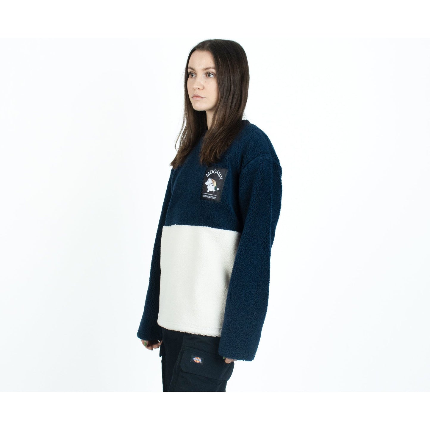 Moomintroll Adventure Fleece - Navy/White