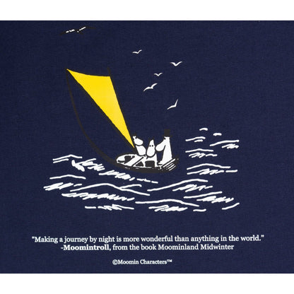 Moominpappa at Sea Tote Bag - Navy Blue