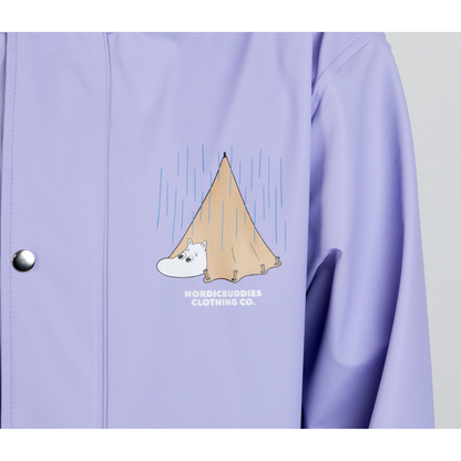 Moomin Adventure Rain Jacket - Lilac
