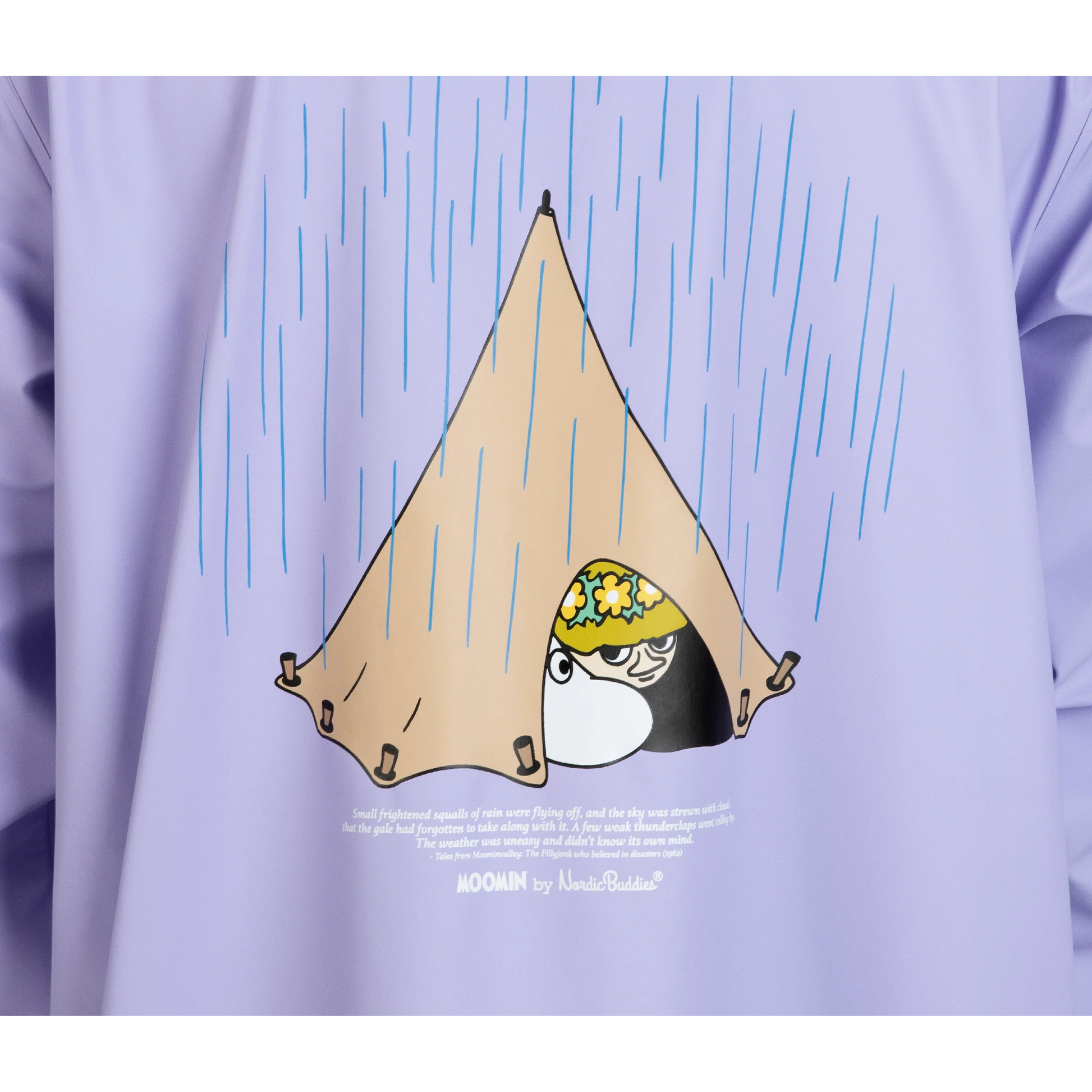 Moomin Adventure Rain Jacket - Lilac