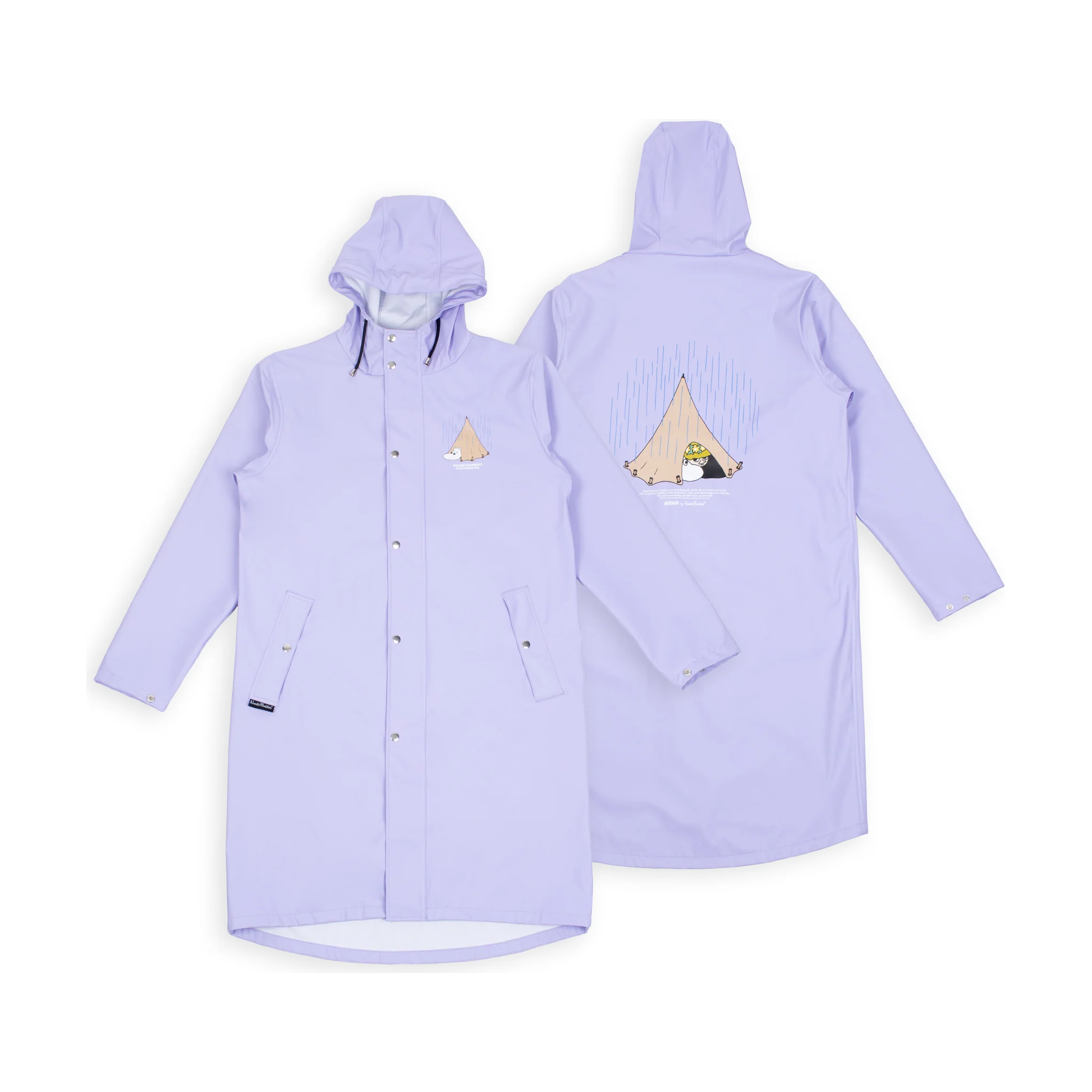 Moomin Adventure Rain Jacket - Lilac