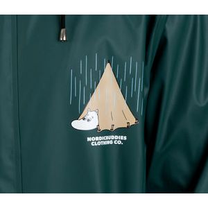 Moomin Adventure Rain Jacket - Dark Green