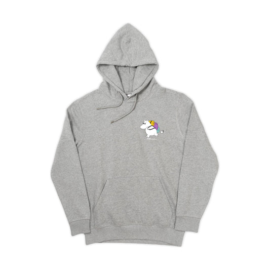 Premium Hoodie Moomintroll - Grey