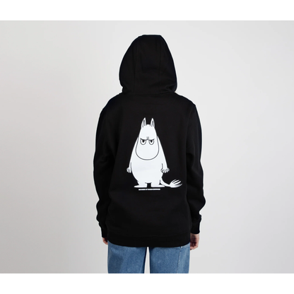 Moomintroll's Temper Hoodie Unisex - Black