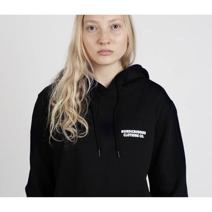Moomintroll's Temper Hoodie Unisex - Black