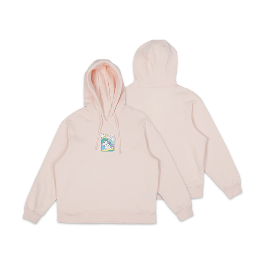 Moomintroll's Adventure Hoodie Ladies - Light Pink