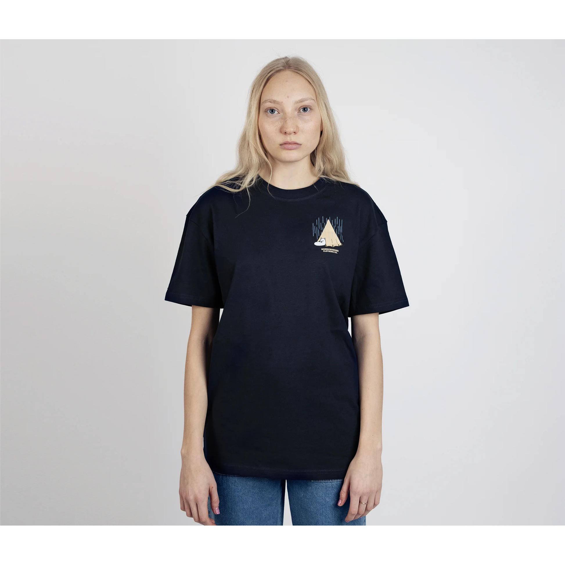 Moomin Adventure T-Shirt Unisex - Navy