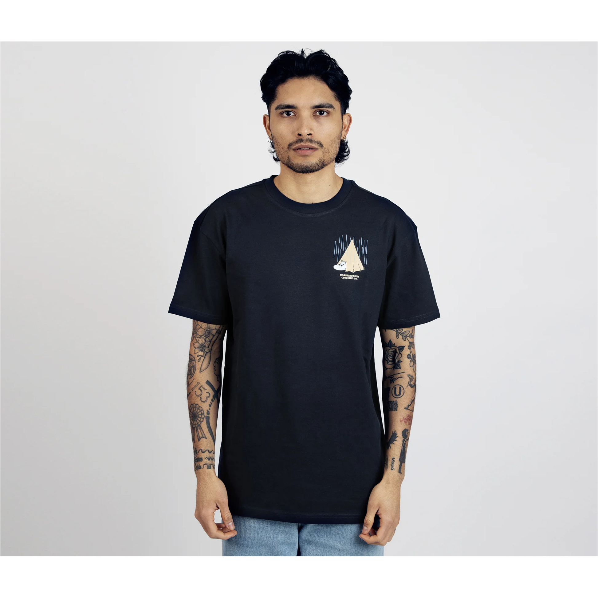 Moomin Adventure T-Shirt Unisex - Navy