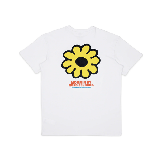 Moomintroll's Flower T-Shirt Unisex - White