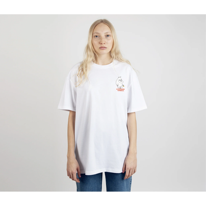 Moomintroll's Flower T-Shirt Unisex - White