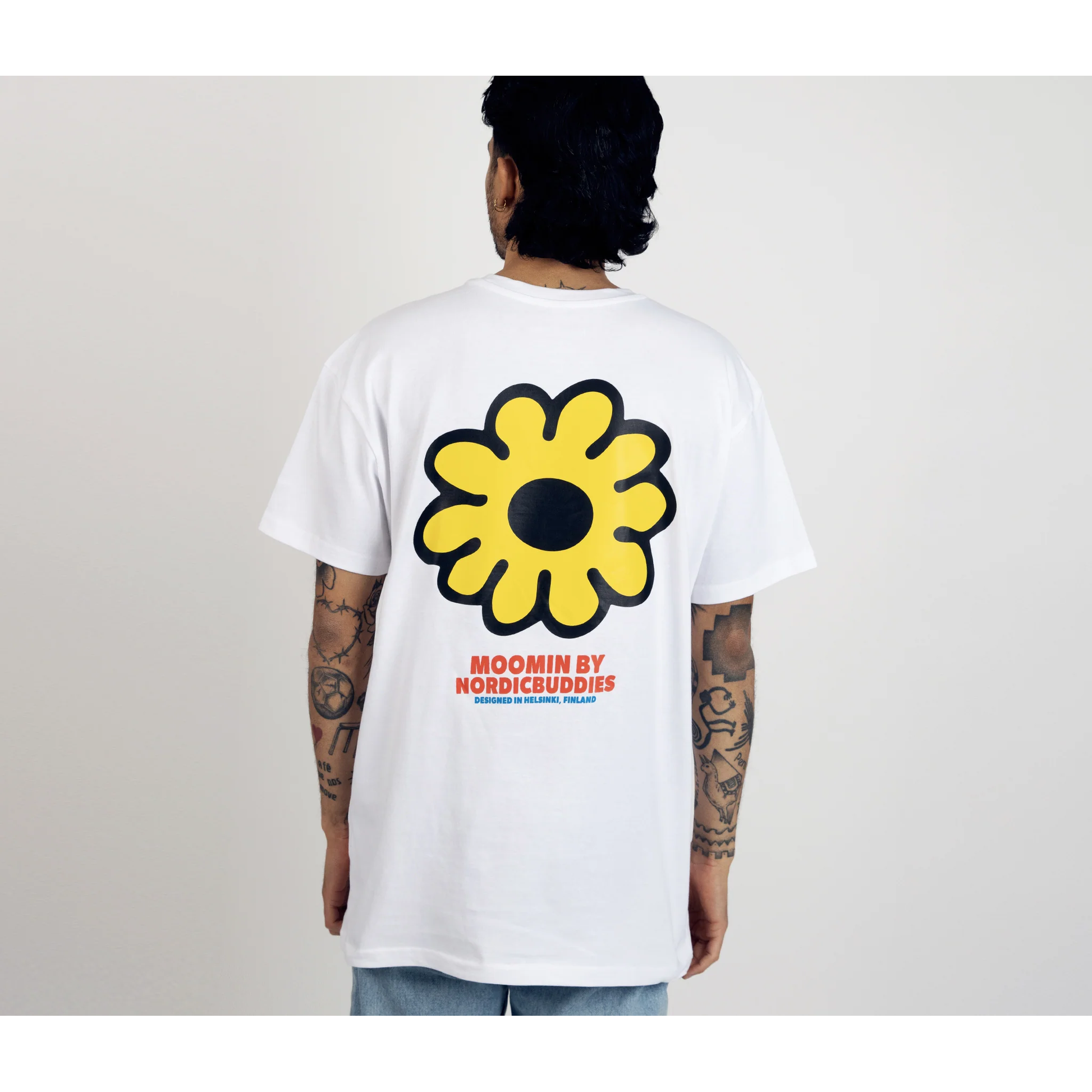 Moomintroll's Flower T-Shirt Unisex - White