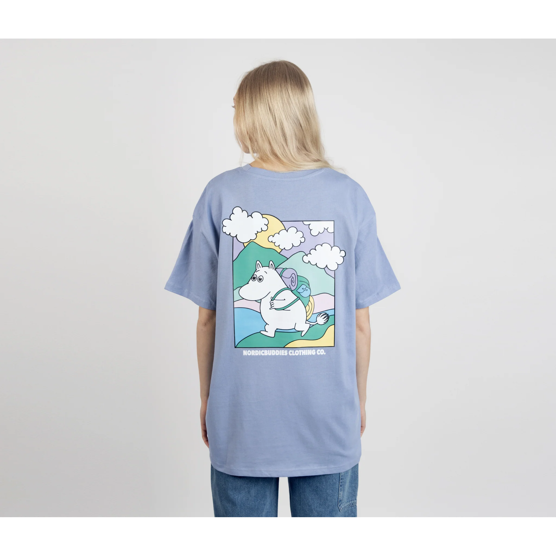 Moomintroll's Adventure T-Shirt Unisex - Blue