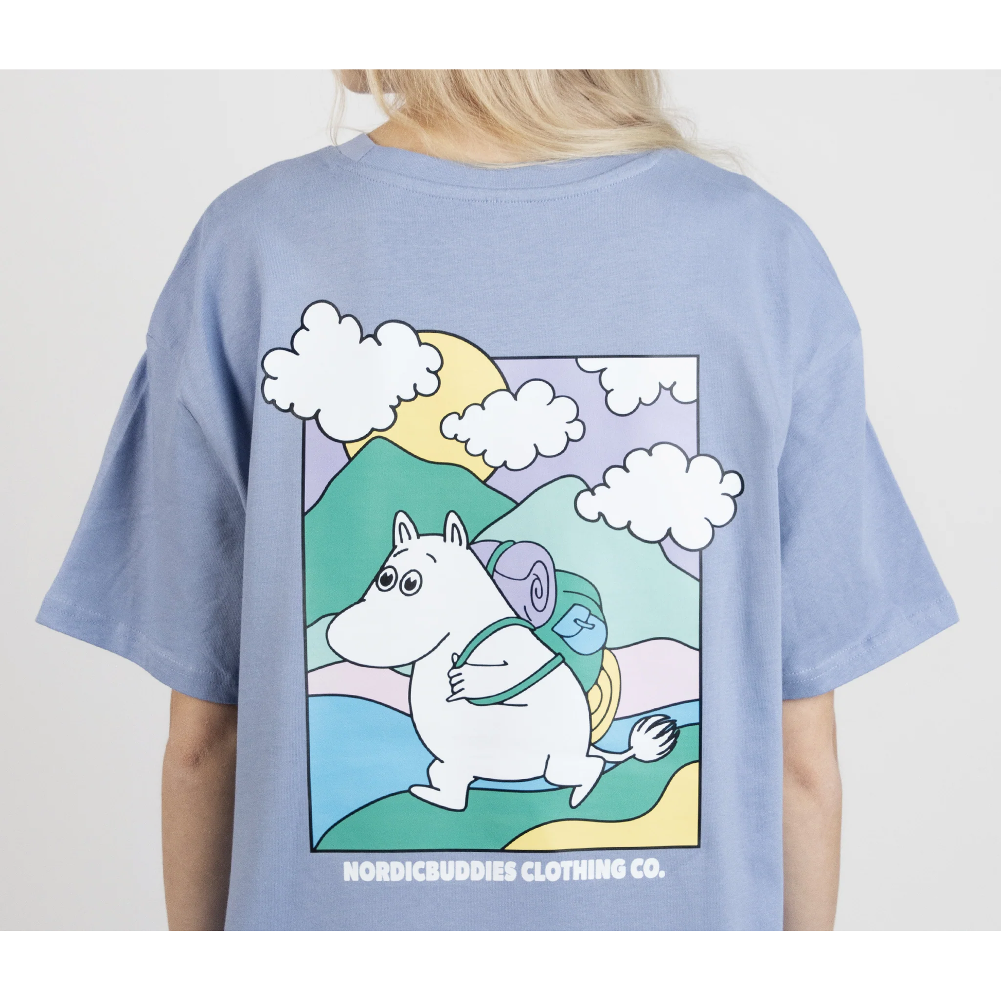 Moomintroll's Adventure T-Shirt Unisex - Blue