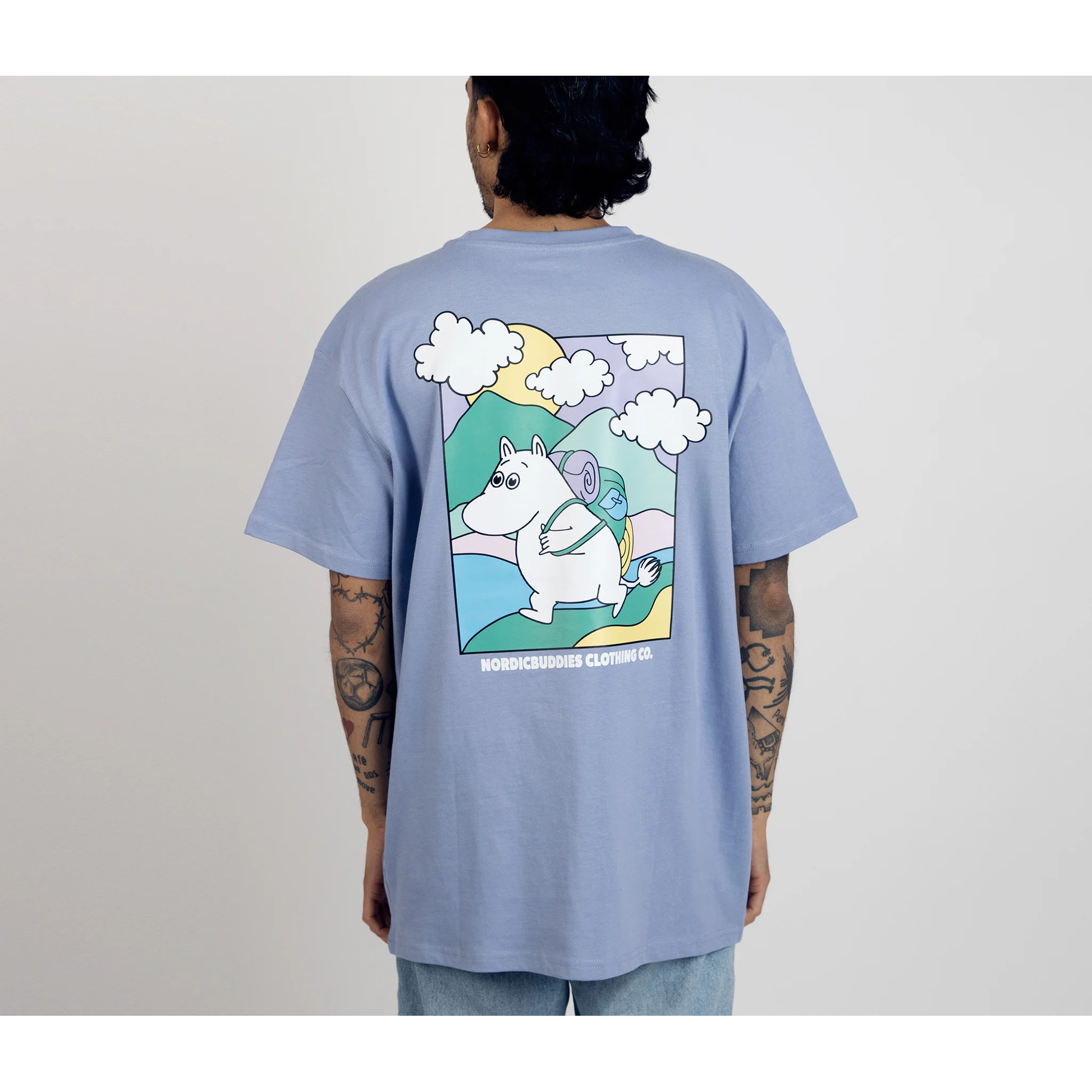 Moomintroll's Adventure T-Shirt Unisex - Blue