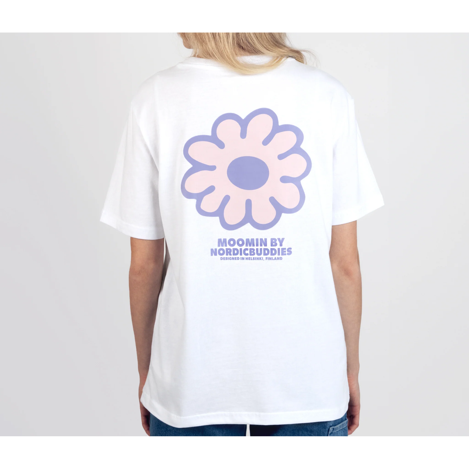 Moomintroll's Flower Everyday T-Shirt Women - White