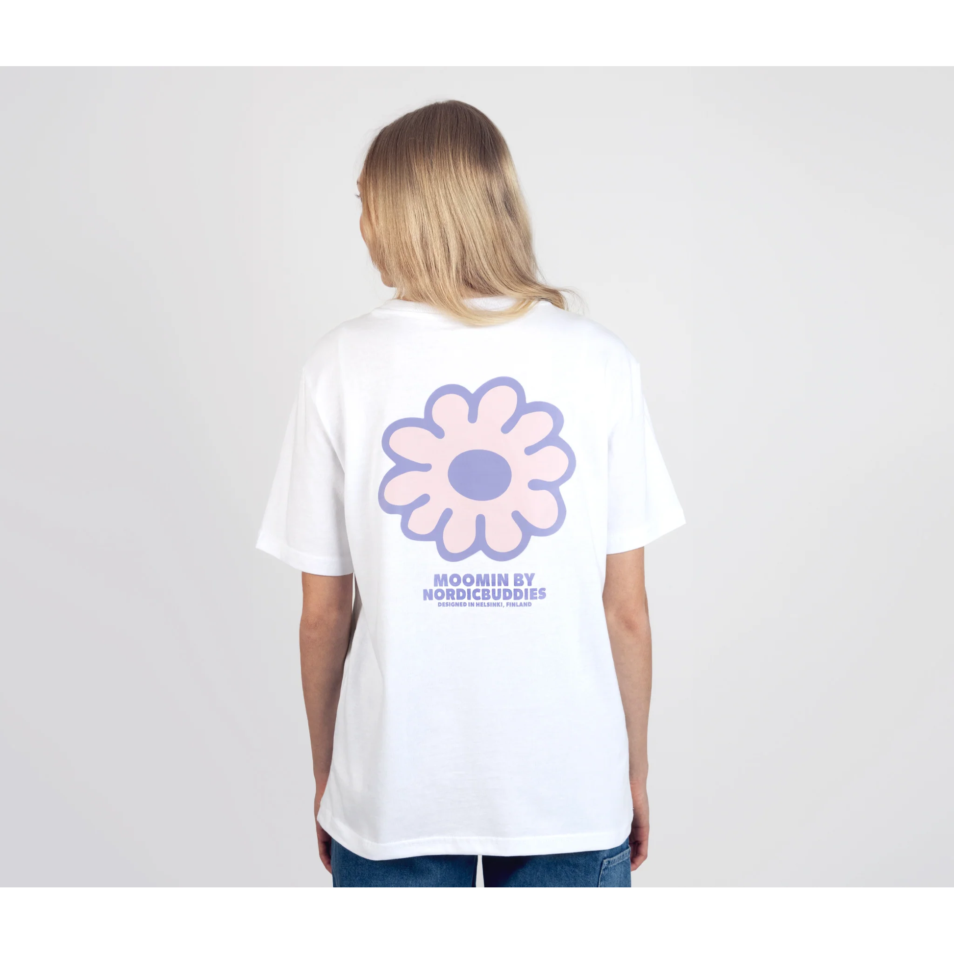 Moomintroll's Flower Everyday T-Shirt Women - White
