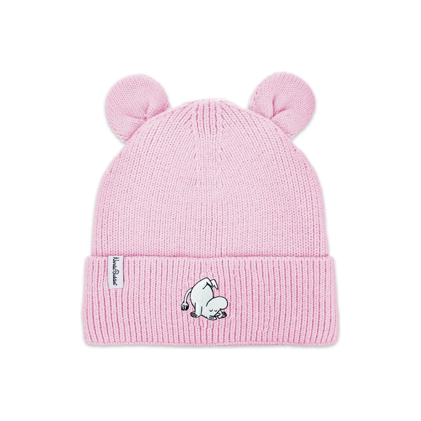Moomintroll Winter Hat With Ears for Kids - Pink