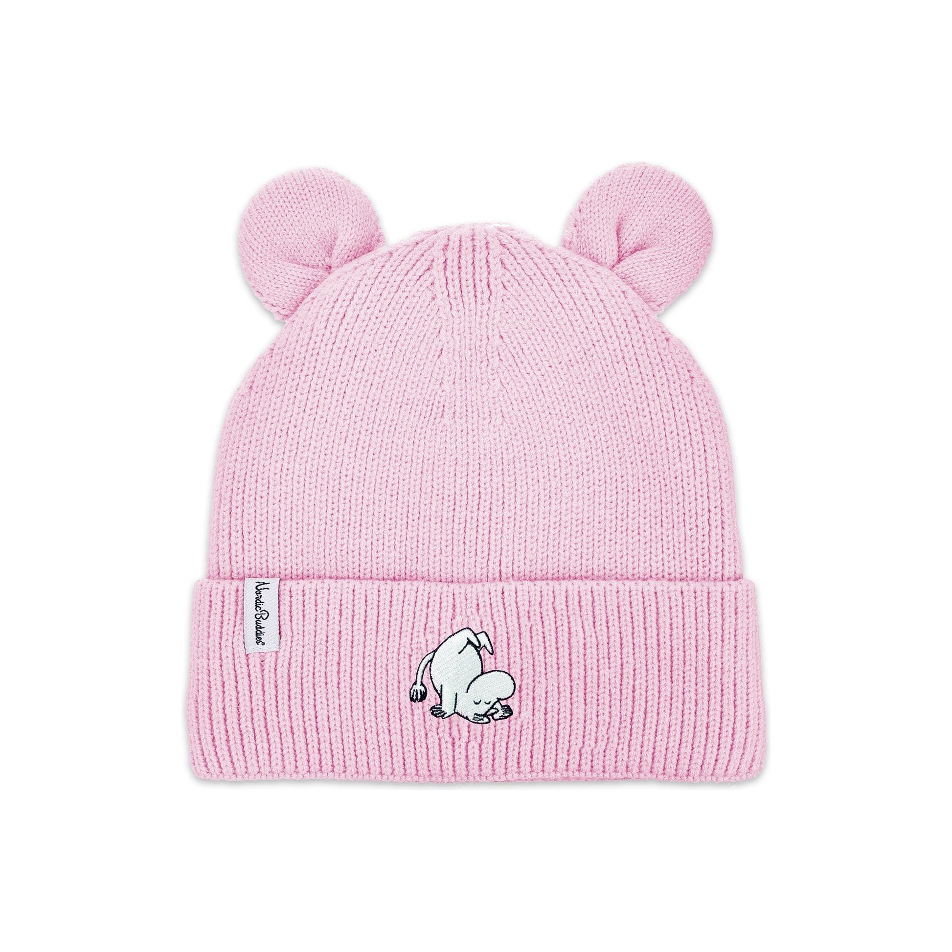 Moomintroll Winter Hat With Ears for Kids - Pink