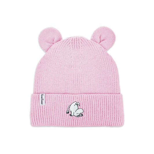 Moomintroll Winter Hat With Ears for Kids - Pink