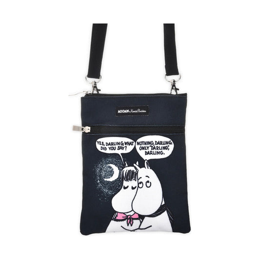 Moomin Love Neck Bag - Black