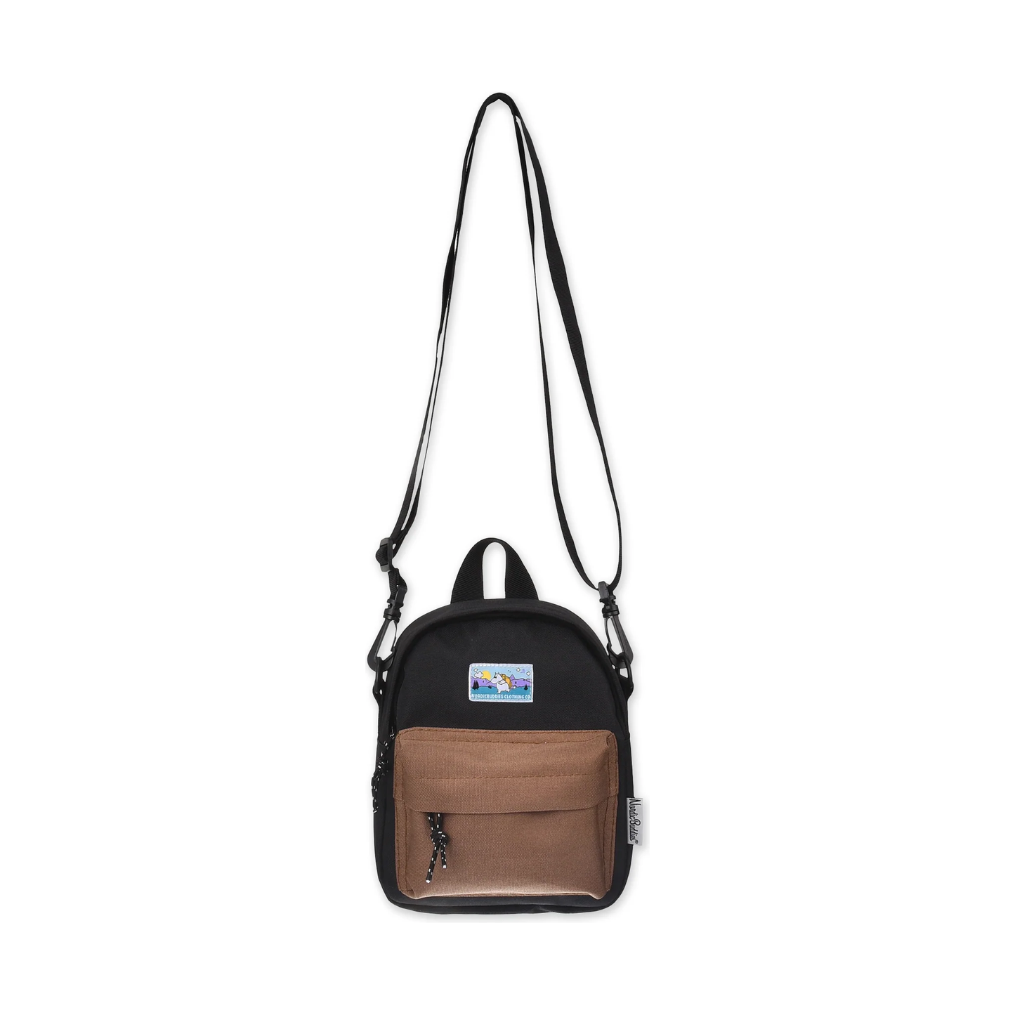 Moomintroll Adventure Cross Body Bag - Black and Brown