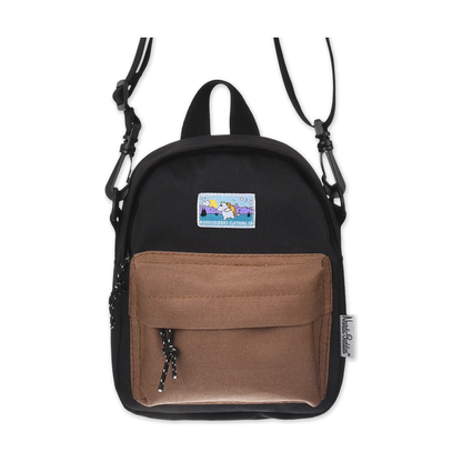 Moomintroll Adventure Cross Body Bag - Black and Brown
