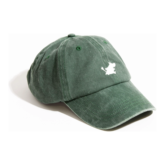 Moomintroll Washed Denim Adult Cap - Green
