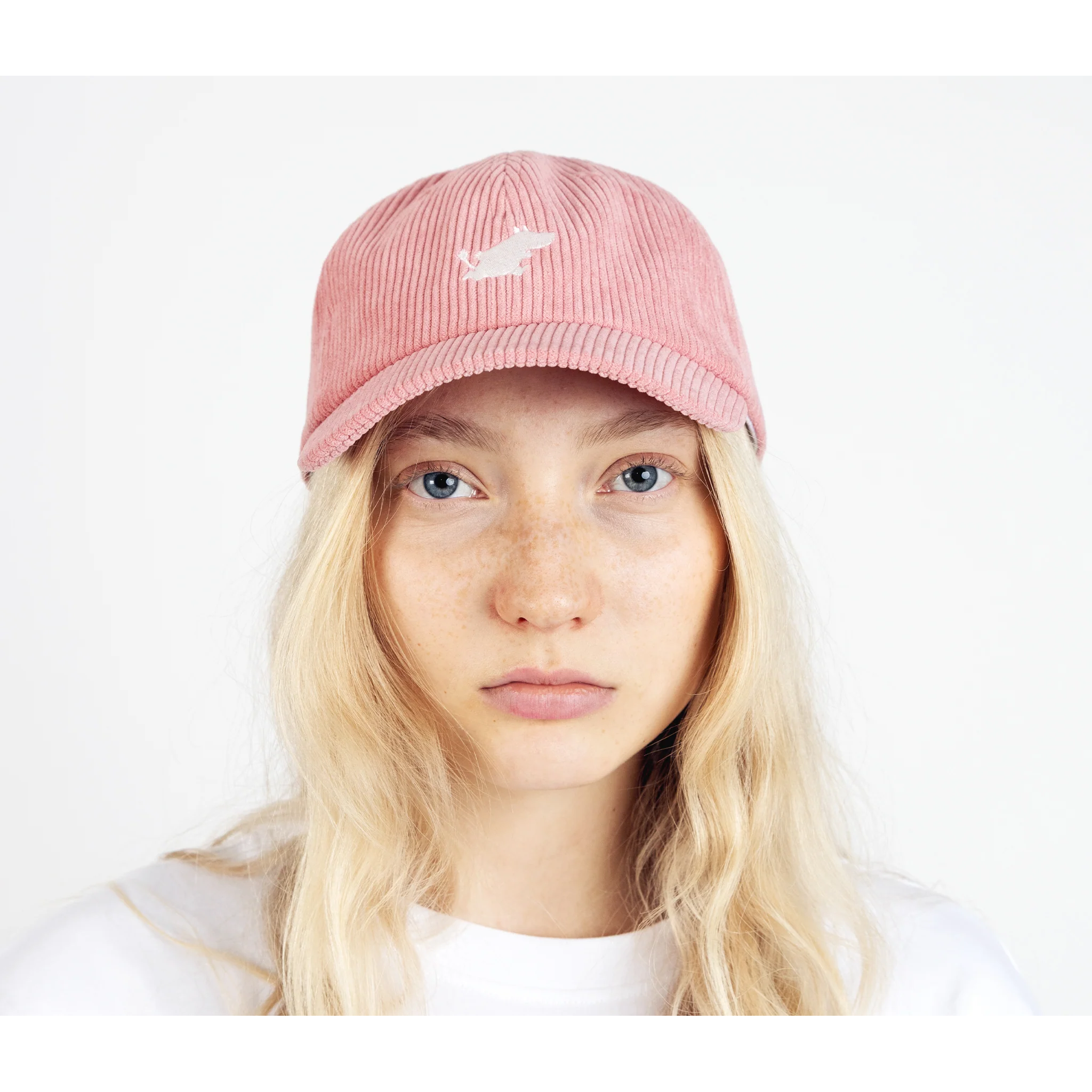 Moomintroll Corduroy Adult Cap - Pink