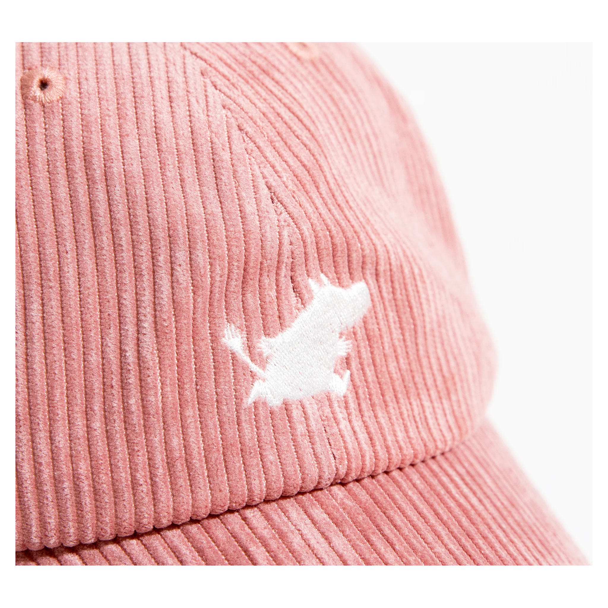 Moomintroll Corduroy Adult Cap - Pink