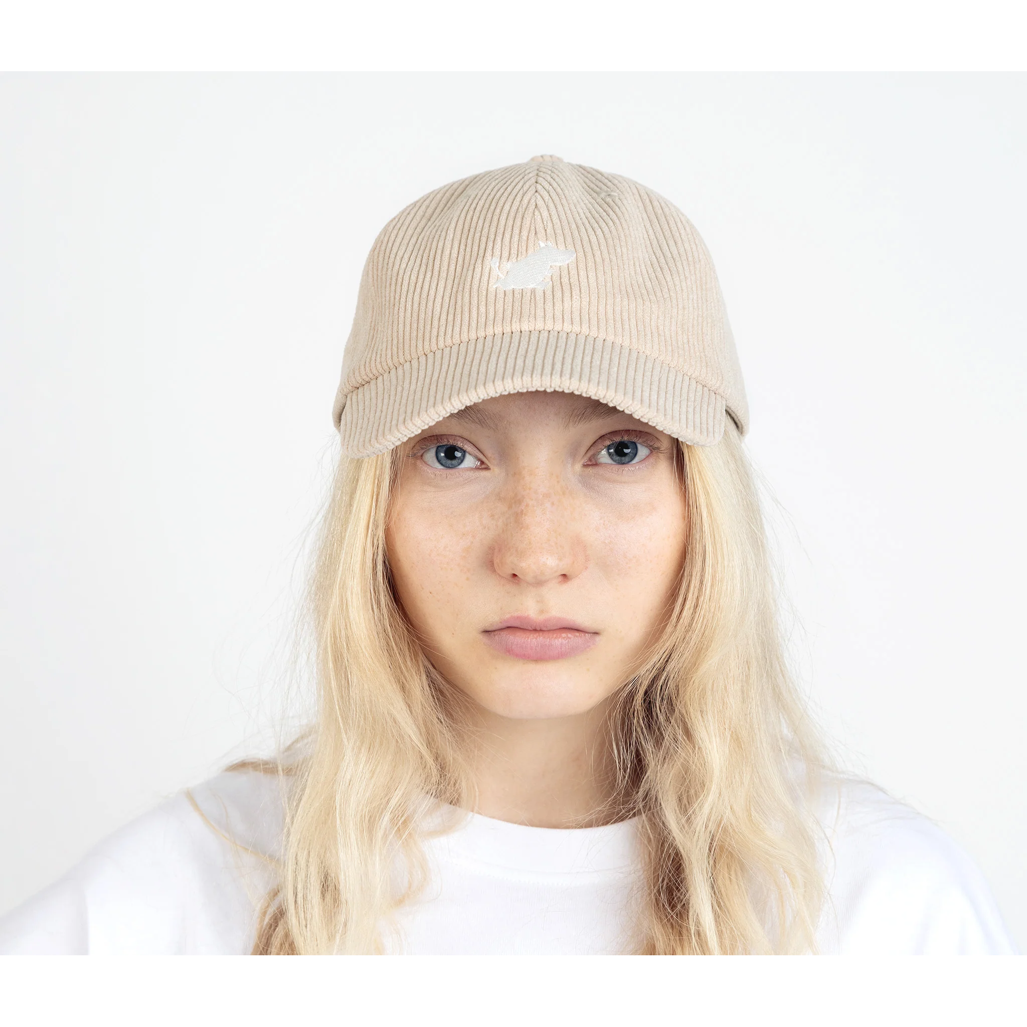 Moomintroll Corduroy Adult Cap - Sand