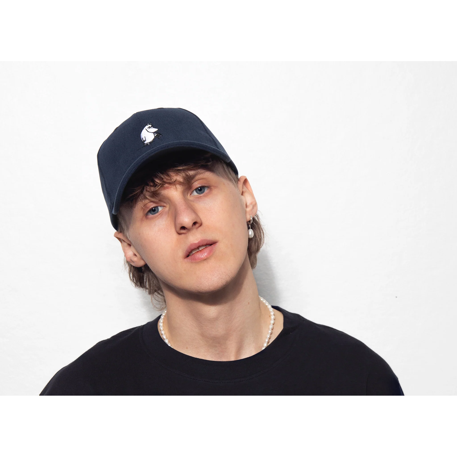 Moominpappa Corduroy Cap Adult - Navy