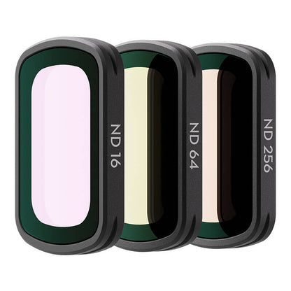 MagneticFilter Set DJI ND 16/64/256 for DJI Osmo Pocket 3 Camera - Kotikauppa