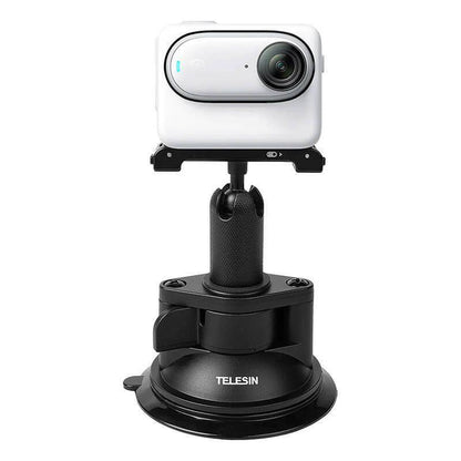 Magnetic Base and Suction Cup Base Set TELESIN for Insta360 GO 3 - Kotikauppa