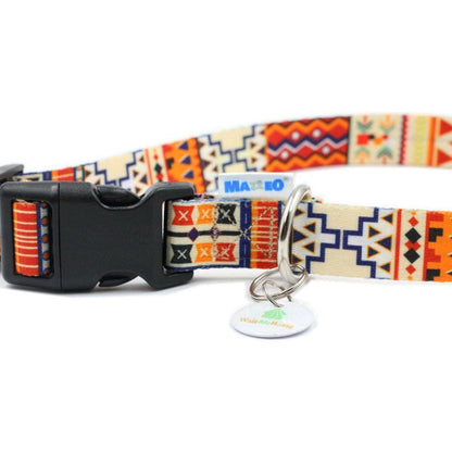 Quick Fastning Dog Collar - Boho