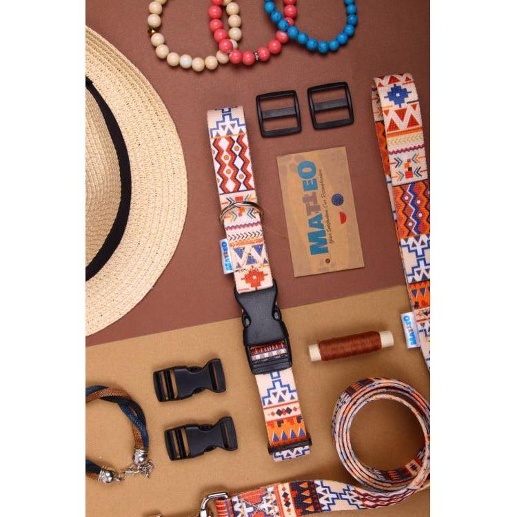Quick Fastning Dog Collar - Boho