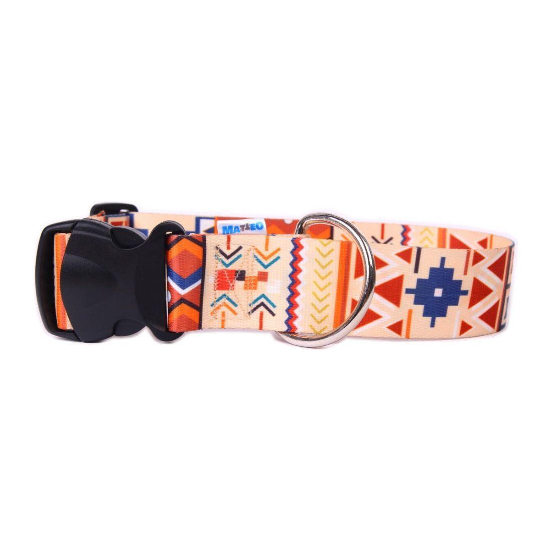 Quick Fastning Dog Collar - Boho
