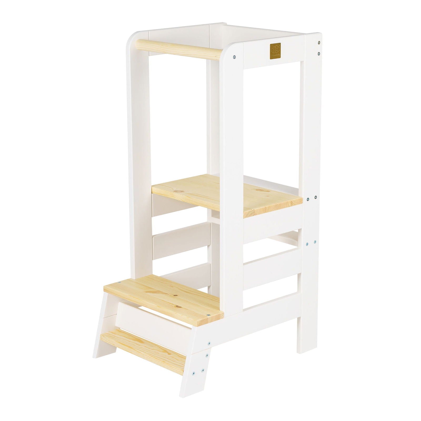 MeowBaby Wooden Kitchen Helper for Children - Kotikauppa