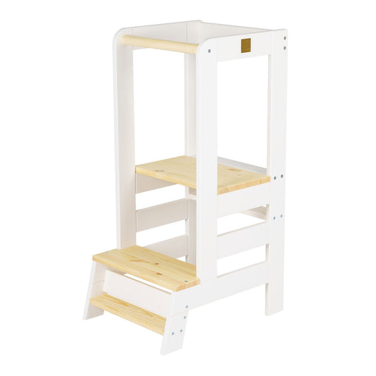 MeowBaby Wooden Kitchen Helper for Children - Kotikauppa