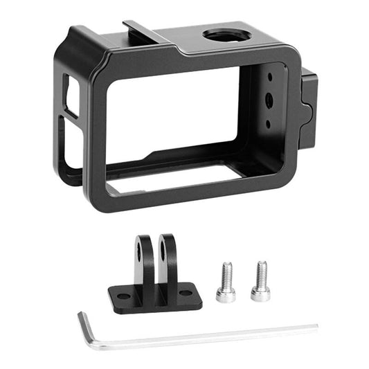 Metal Cage with Cold Shoe PULUZ for DJI Osmo Action 4/3 - Kotikauppa