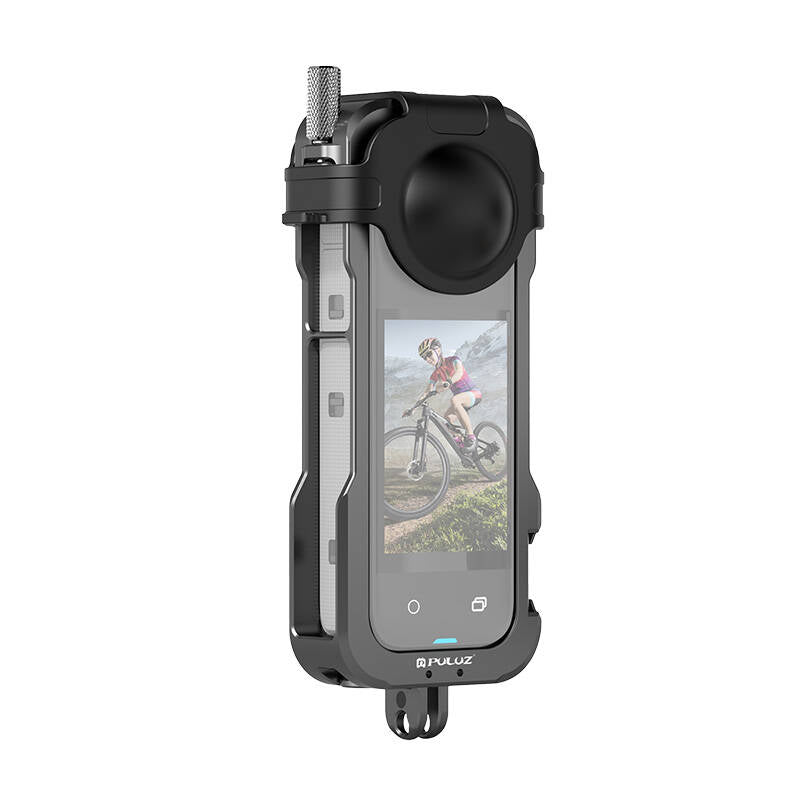 Metal Protective Cage With Lens Cover PULUZ for Insta360 X4 - Kotikauppa