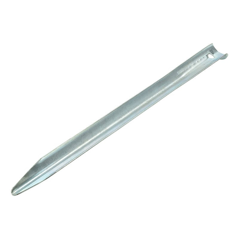 Metallinen puolipyöreä telttakiila 30cm 10 kpl sisään polyeteenipussissa - Kotikauppa