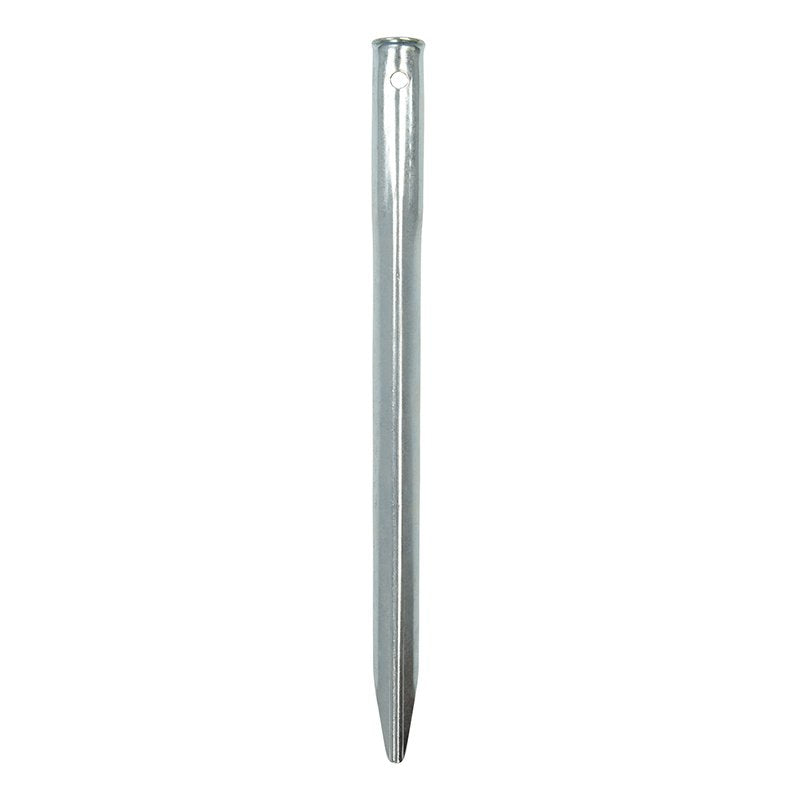 Metallinen puolipyöreä telttakiila 30cm 10 kpl sisään polyeteenipussissa - Kotikauppa