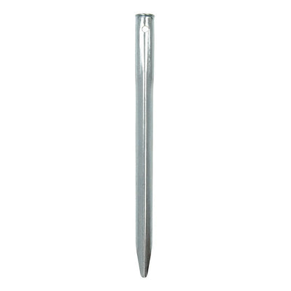 Metallinen puolipyöreä telttakiila 30cm 10 kpl sisään polyeteenipussissa - Kotikauppa