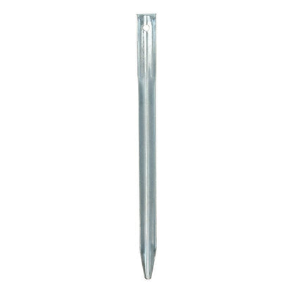 Metallinen puolipyöreä telttakiila 30cm 10 kpl sisään polyeteenipussissa - Kotikauppa