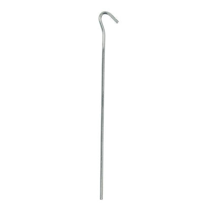 Metallinen telttakiila 25cm avosilmukalla 10 kpl sisään polyeteenipussissa - Kotikauppa